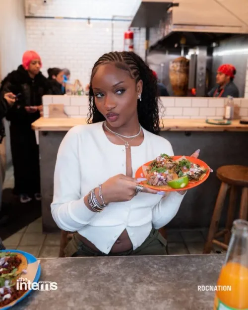 Ayra Starr Joins Taco Tuesday Lunch Date on The Interns – Full Details